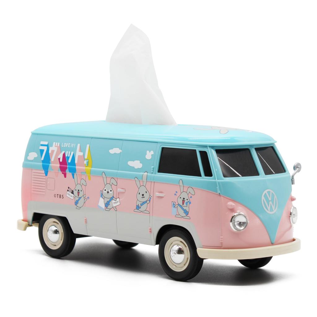 Playroom Deco Tissue Case T1 Bath Rappy with Cup Holder Pink ABS Resin CAMSHOP.JP