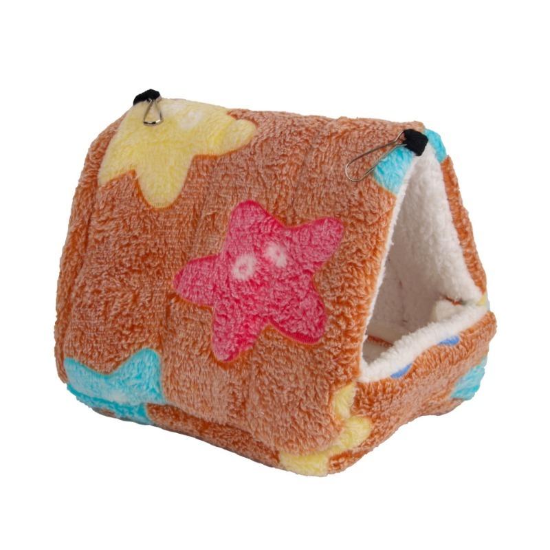 Hamster Gold Bear Honey Bag Glider Sleeping Bag Cotton Nest Squirrel Parrot Cotton Nest Warm Winter Thicker