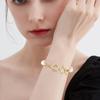 BENECREAT 6 Sets 18K Gold Plated Brass Toggle Clasps Double Ring Clasps and Metal Bar for Necklace Chain Bracelets Jewelry Making Craft DIY