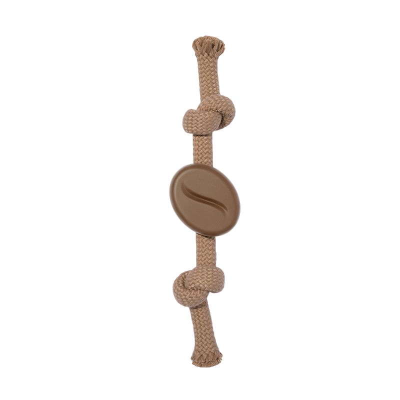 

Unstuck Cherry Blossom Dog Knot Toy Size into Puppy Dog Training Self-Hi Molar Long Lasting Pet Supplies Coffee dog knot toy 26*5.8*4.6cm]