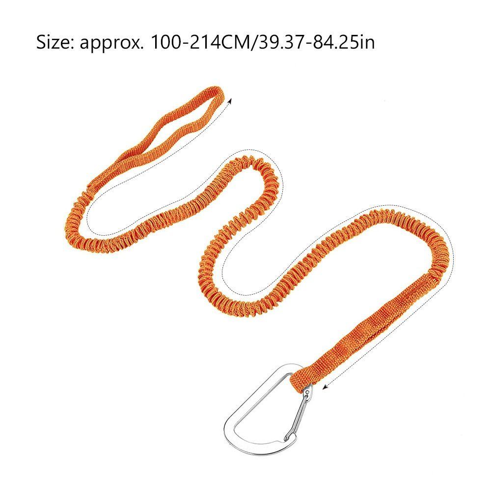 with Safety Hook Adjustable Tie Rope 4 Colors Paddle Anti Lost Ropes  for Kayak Paddles