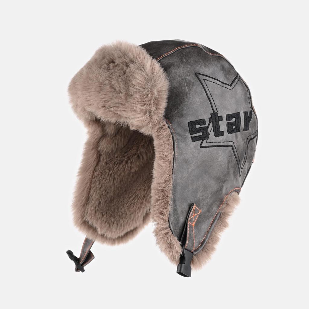 Retro Leder Lokomotivmütze Männer und Frauen Winter Samt verdickt Pilotenmütze warm Radfahren Ohrenmütze Tide
