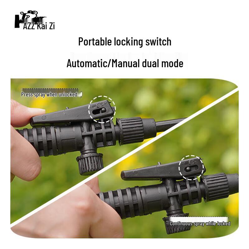 KAZZ 8L Manual Pressurized Sprayer CN Plug (adapter Included)