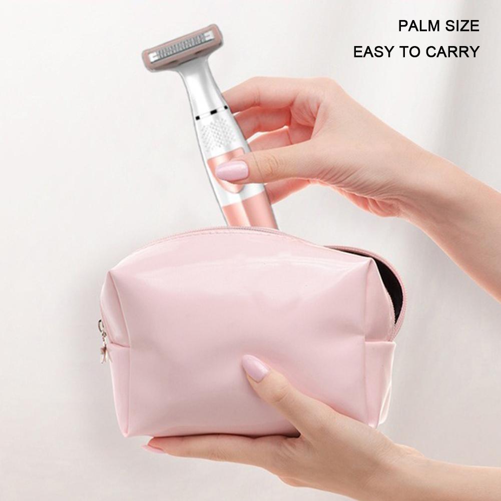 Electric Body Razor Easy To Remove Face Depilator Low Noise Feet Epilator with Changeable Trimmer for Armpit Bikini Arm Leg Face