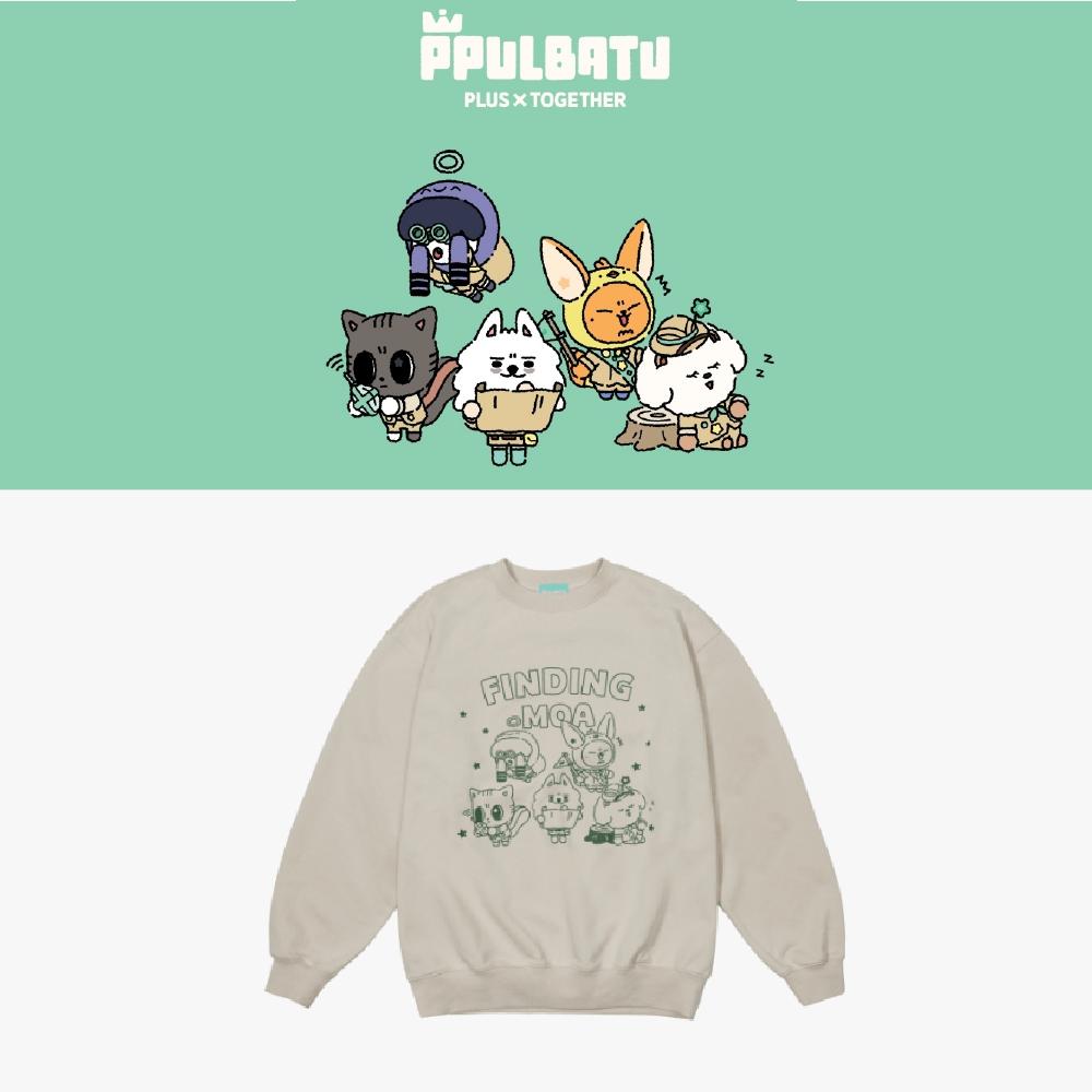 

2-й предзаказ TXT PPULBATU PLUS X TOGETHER FINDING MOA Толстовка M size