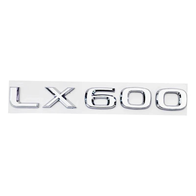 3D ABS Logo For Lexus GX470 LX570 LX600 RX350 RX300 Emblem Number Letters Sticker Car Trunk Badge Adhesive Decal Accessories