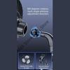 X7JF USB Car Fan Windshield Desk Fan 360 Rotating 3 Wind Speed Adjustable Car Cooler