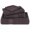 Vidaxl Ręczniki, 2 Szt., Antracyt, 15X21 Cm, 360 G/M², Bawełna 100%