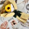 Fringe Chiffon Ribbon Set - 2Rolls, Dark Green, for Bouquet Wrapping, Handmade Crafts, and Gift Packaging - Ideal for Wedding Invites and Decorations