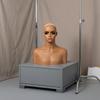 Mannequin Head with Shoulders Toned Hairpiece display Bust Smooth