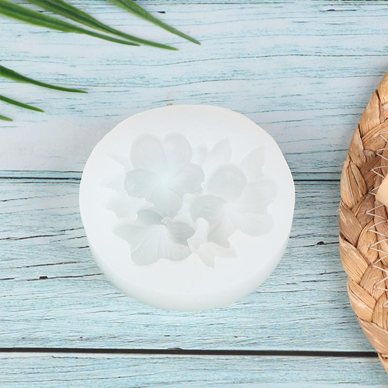 1Pc Flower Shape Silicone Mold Gardenia Plumeria Rubra Molds Diy Baking Tool