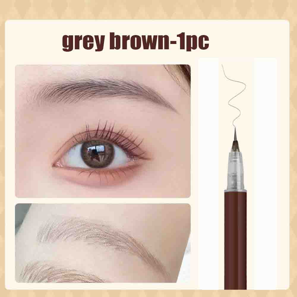 Ultra-fine Eyebrow Pencil Outline Shadow Lying Silkworm Eyeliner Waterproof Non-smudge Lasting Colorfast Liquid Eyebrow Pencil
