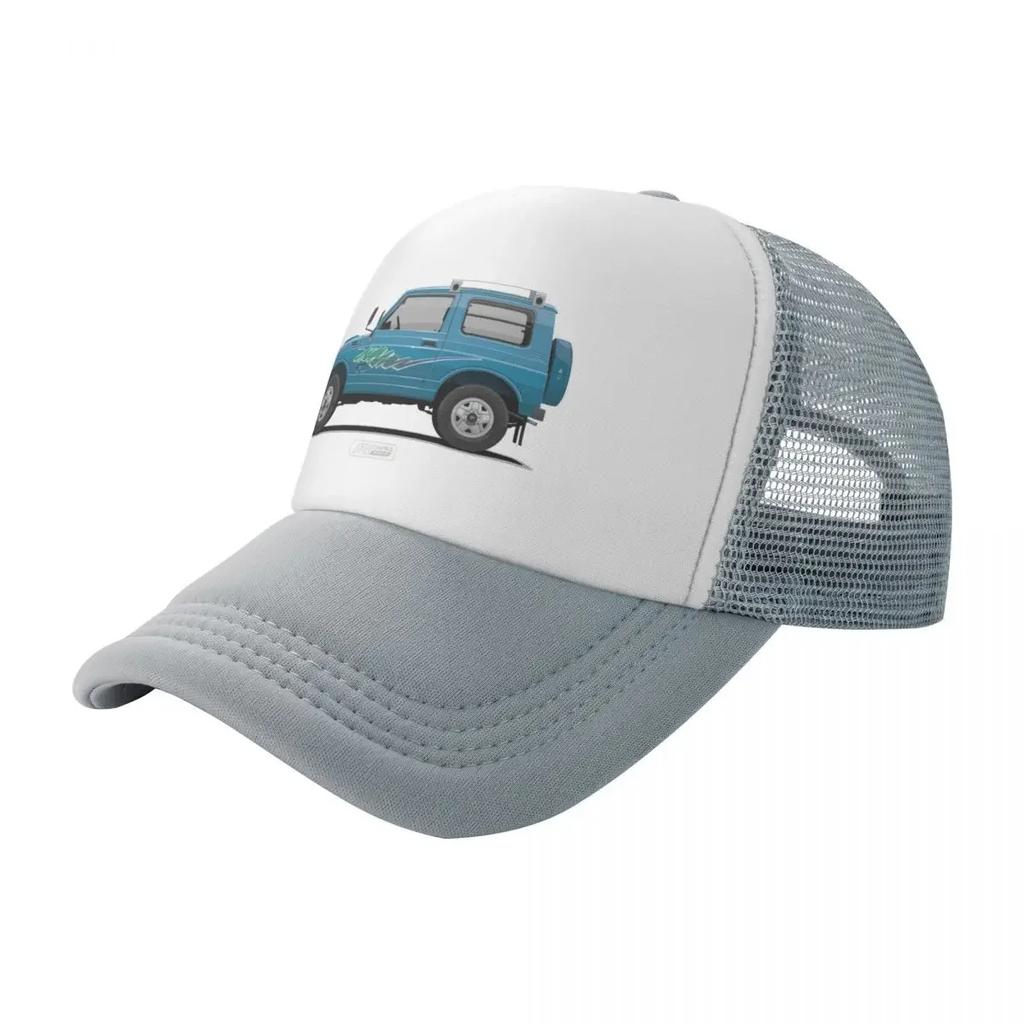Jimny JA11 SJ410 Blue - Side Baseball Cap Rugby Fashion Beach Trucker Cap Foam Party Hat Men's Caps Women's