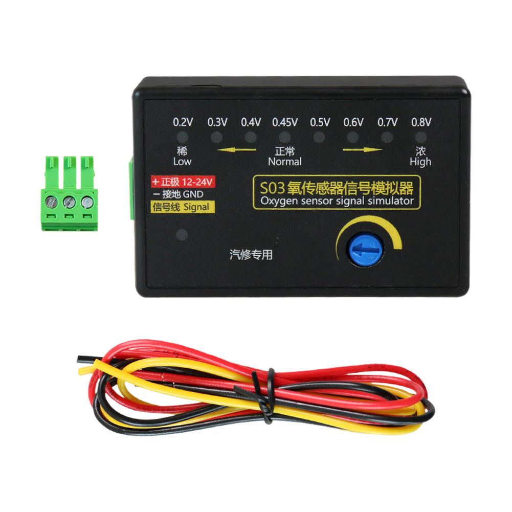 S03 Type Auto Oxygen Testing Sensor Signal Simulator Special Instrument Signal Adjustable 0.2V J2J9