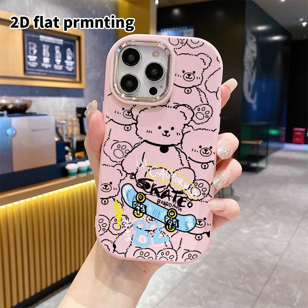 Phone Case: 2D flat design suitable for iPhone 18 17 16 15 14 13 Pro cases, couple style, street graffiti, Christmas and Halloween gifts