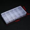 1pcs Transparent Plastic Storage Box Multifunctional Jewelry Box For Jewelry Organizer Storage Small Item Supplies Container Box