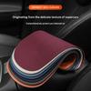AFEBO1 Car Suede Armrest Protector Mat Cover Center Console Armrest Protective For Porsche 911 718 Taycan Panamera Cayenne Macan Cayman