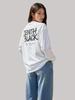ZBLACK Zenith Black Big Logo Long Sleeve (White)