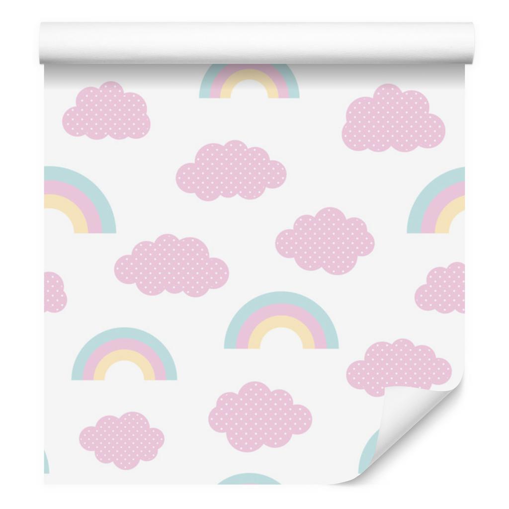 Rainbows in the clouds wallpaper for living room and bedroom 50x1000