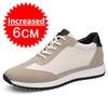 Fashion Men Elevator Shoes Heightening Sneakers for Men's 4cm 6cm Breathable Height Increased Shoes for Man Sports Shoes Plus Size 36-47