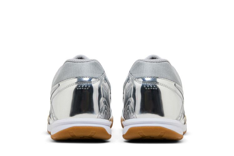 Nike Gato LV8 Metallic Silver White Gum Light Brown