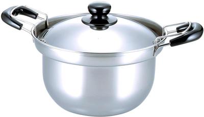 Pot Boiled Master with Colander 22cm In Compatible with Gas Fires and Does Not Boil Comes with Colander for Draining Noodles Do Not