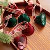 6pcs Iron Christmas Chime Bells Ornament Retro Xmas Tree Hanging Bells  New Year Home Ornament