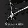 1 Pcs Nail Cuticle Scissors Professional Cuticle Cutter Nail Nippers Scissors Manicure Pusher Pedicure Tong Dead Skin