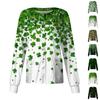 Women's Casual Long Sleeve Single Breasted Printed Dry- Top