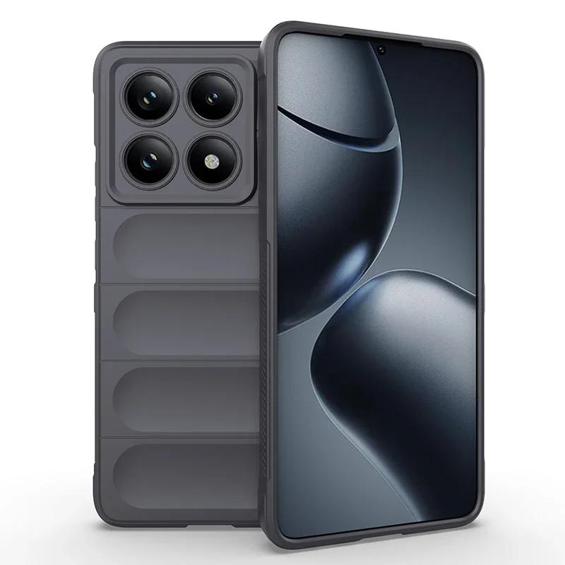 Luxury Soft Shell Business Phone Case Shock-absorbing Soft Cover for Xiaomi Note 14 13 12 Pro Plus 5G 4G 14T 14T Pro 13C Case