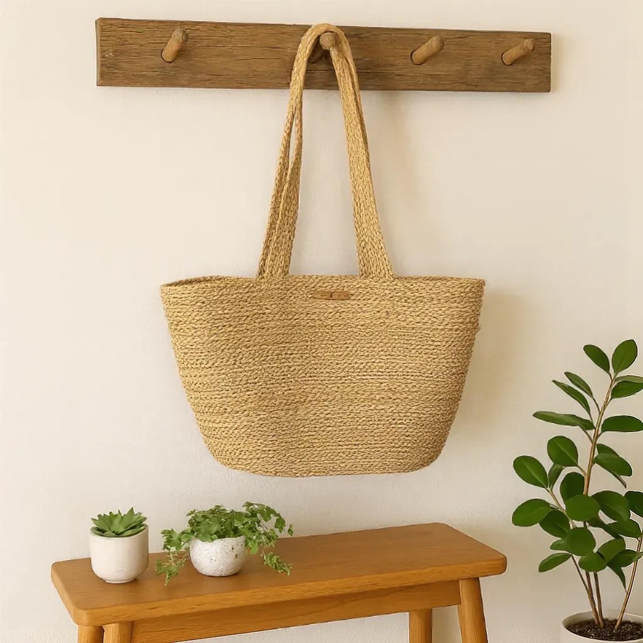 Сумка-тоут из бананового волокна