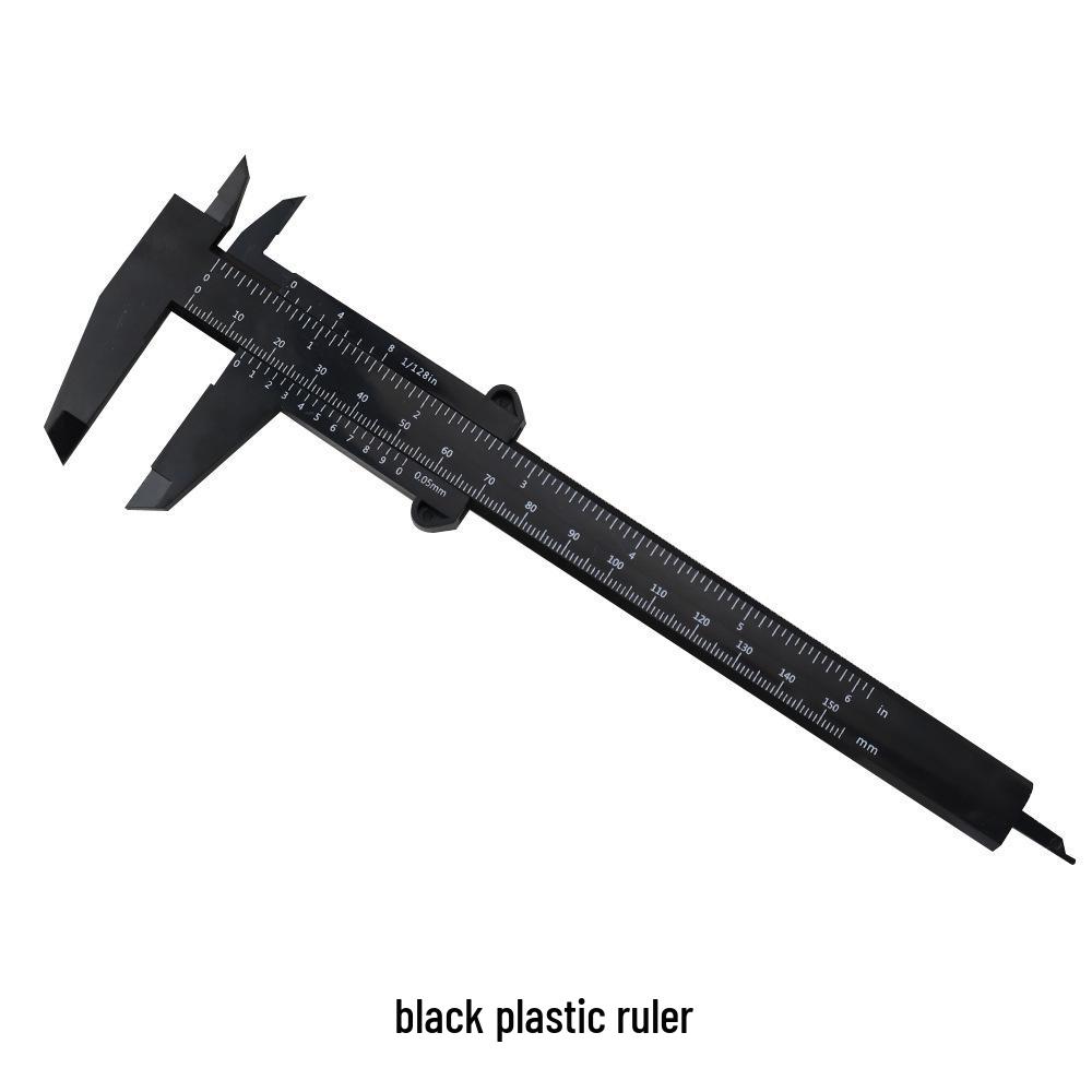 Mini Dual Scale Vernier Caliper 80-150mm for Jewelry and Wenwan, Plastic Measuring Tool