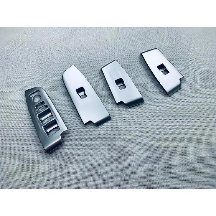 For Honda Vezel HR-V HRV    Inner Window Lift Switch Button Frame Covers Trims Pedal Sticker Car Styling Accessories