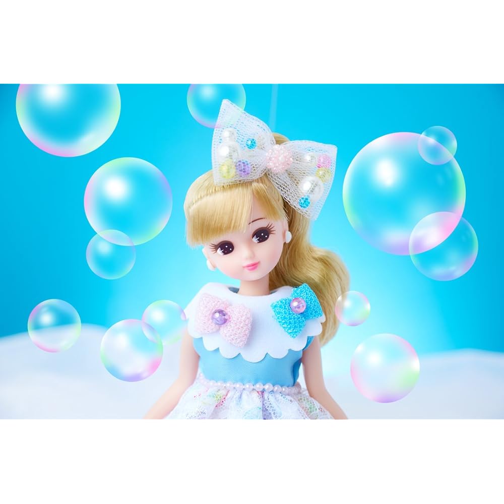 Licca-chan Doll LD-06 Rainbow Soap Design 20cm Collectible Toy