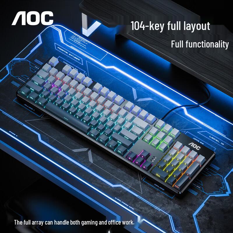 AOC GK230 Wired Mechanical Gaming Keyboard & Mouse Combo