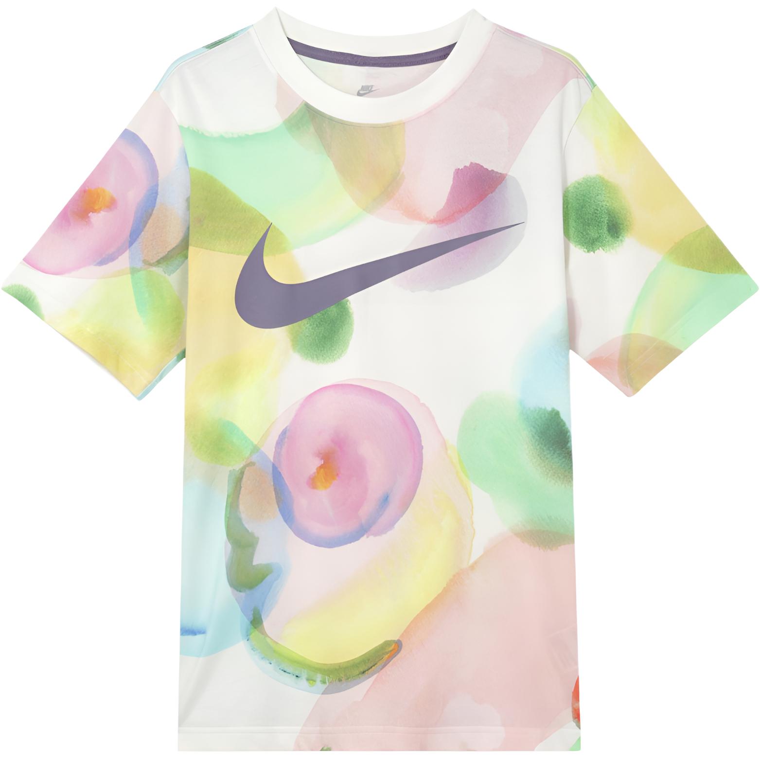 

Новая женская футболка Nike Sportswear Essentials Series, многоцветная, HF6178-133 M