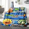 Plants Vs. Zombies Blanket Warmthful Decor Perfect for Sofa Office Chair Bedding for All Occasions Modern Ideal Gift for Friends Family Couples Picnic