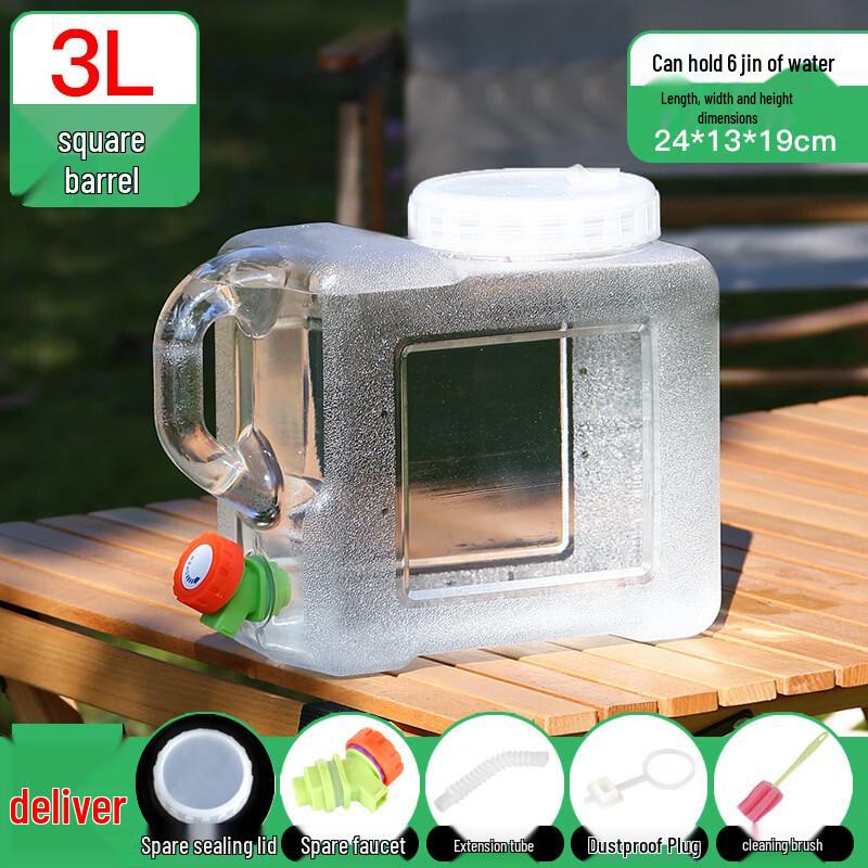 Transparent PC Outdoor Water Storage Container