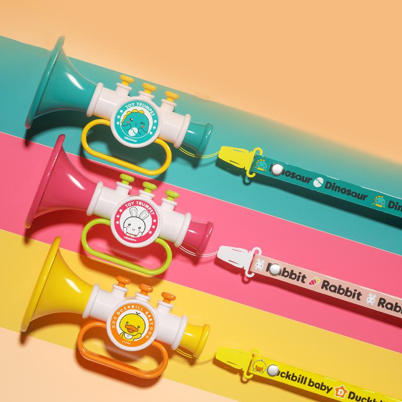 Baby Trompete Spielzeug Niedliche Bunte Musikinstrumente Spiel Kinder Geschenke Pfeife Horn Spielzeug Frühes Montessori Lernspielzeug