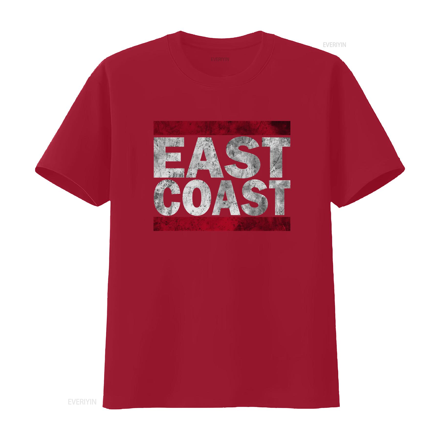

EAST COAST Футболка Run Fun DMC США Соединенные Штаты Новый Город Группа Сторона Западная винтажная Стирка Графический модный уличный стиль Универсальный S