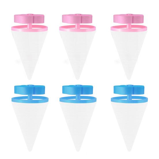 Filtrační sáček, houba ve tvaru švestky, blok, filtr do pračky, lapač vlasů, opakovaně použitelný síťovaný design, sítko na vlasy do pračky