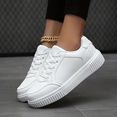 Board Shoes New Couple Breathable Little White Shoes Versatile Shoes Casual Sports Shoes Couple Breathable Thick Sole