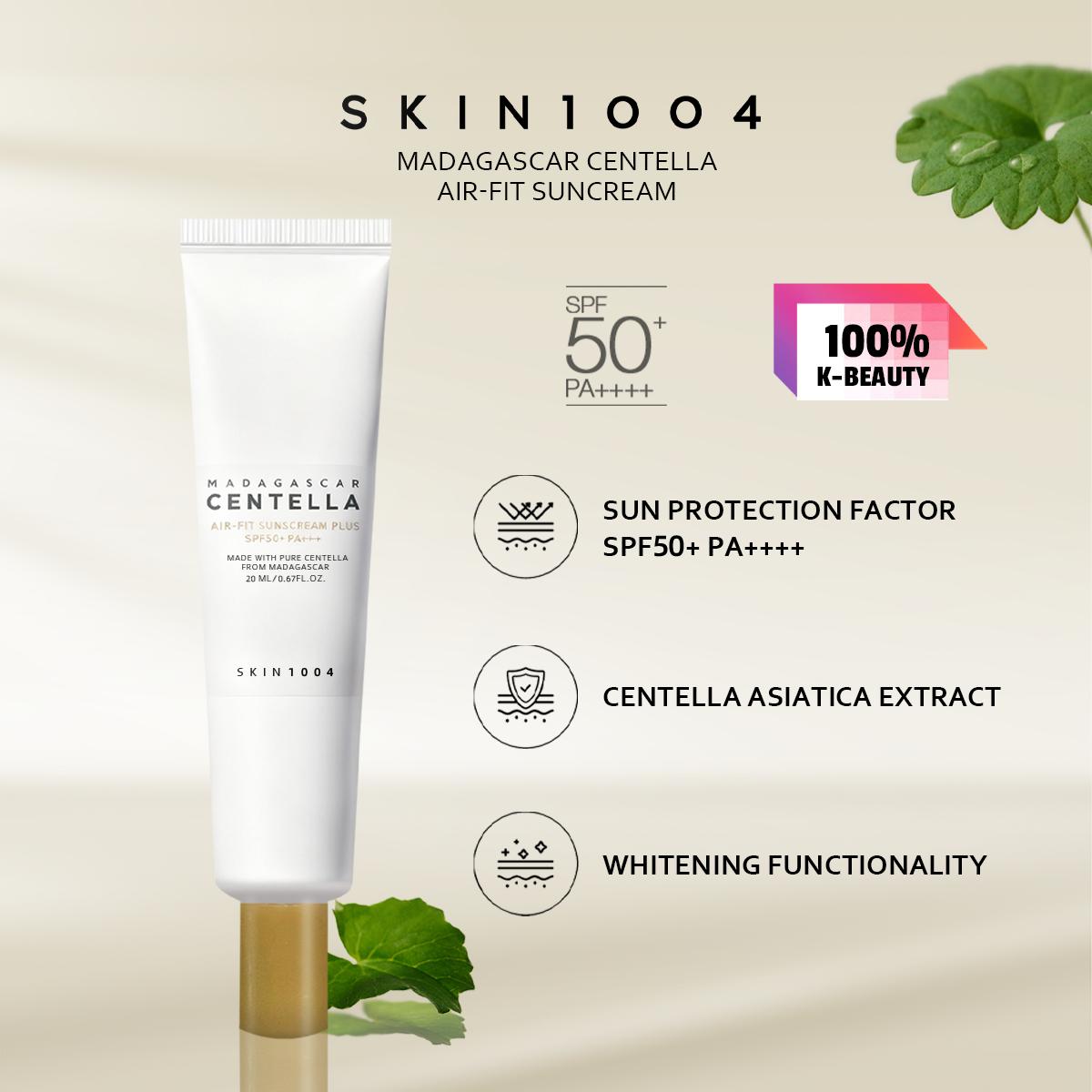 

SKIN1004 Мадагаскарська центела Air-fit сонцезахисний крем 20мл/0.67 рідк.унц. 20ml/0.67fl.oz