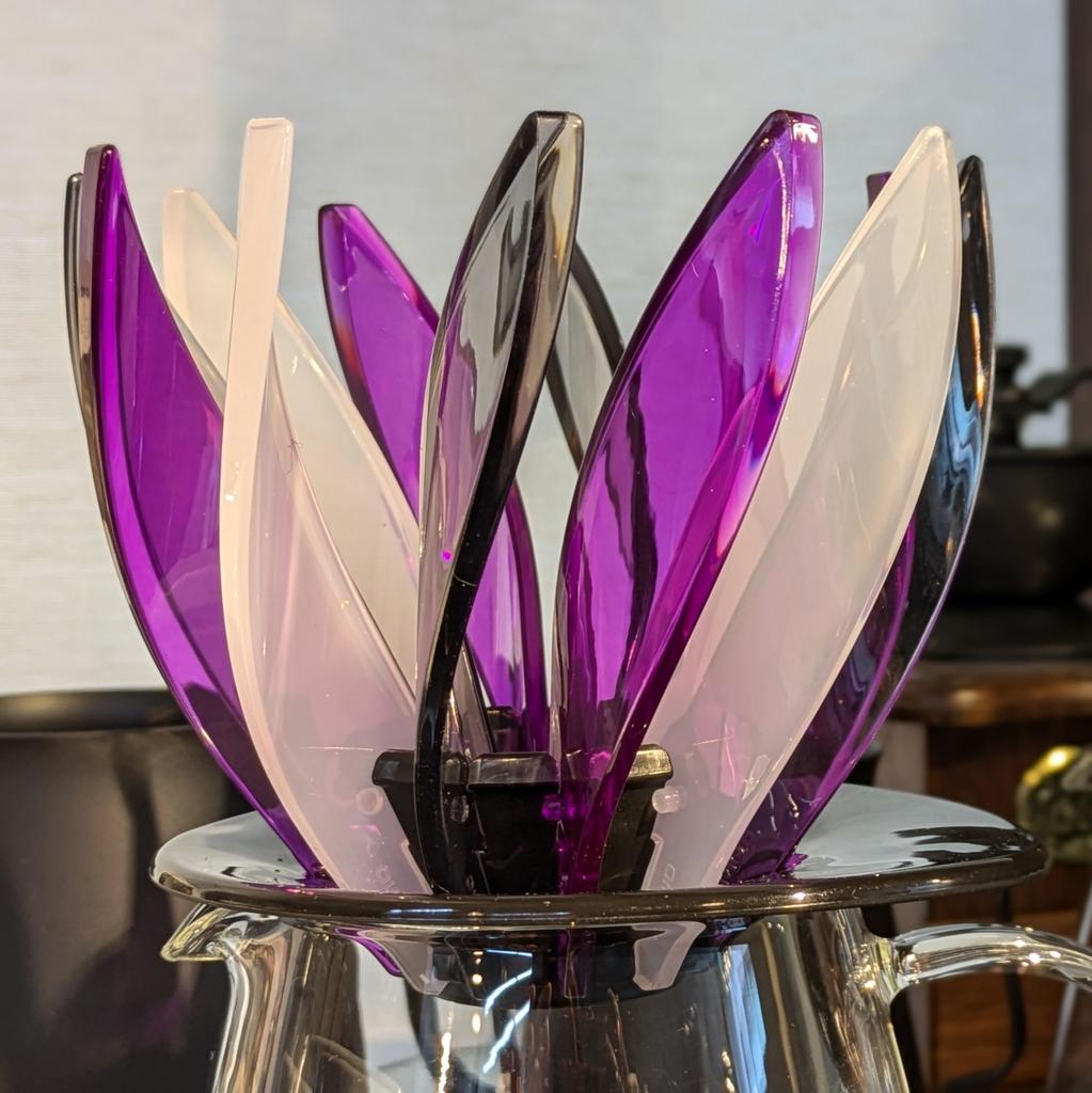 HARIO Dripper SUIREN Rib Set of 6 Purple for 1 To 4 Cups Coffee Hand Drip Spiral Rib RIB-6-TPU