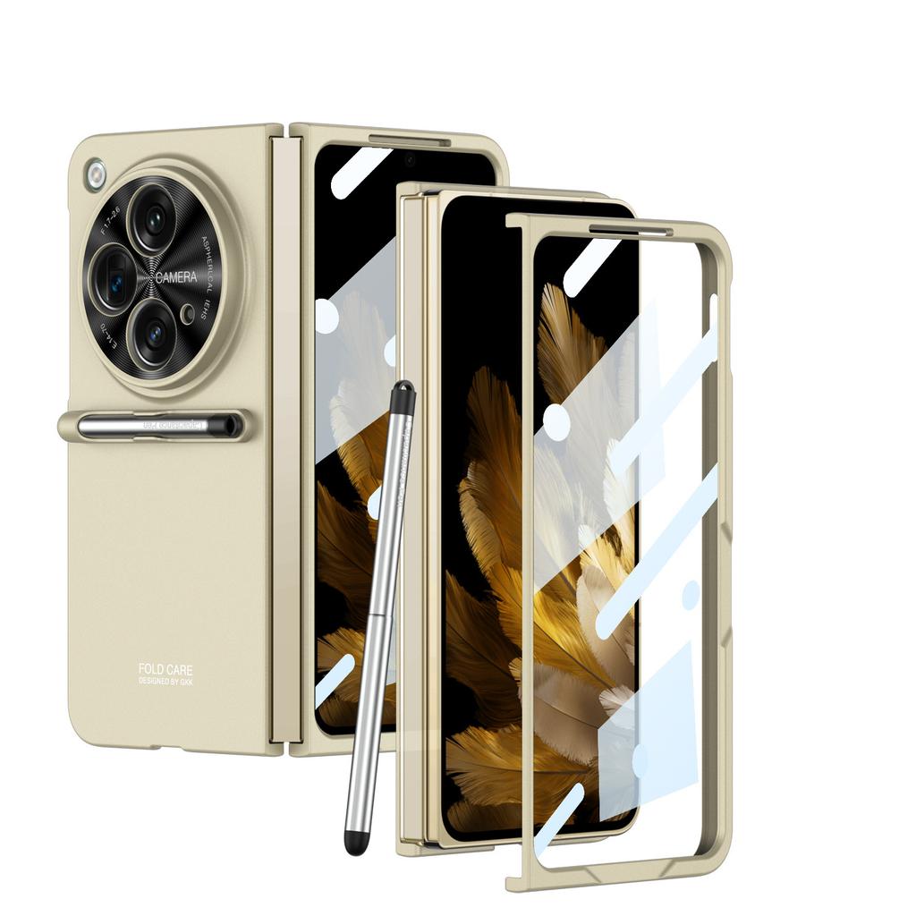 Custodia a libro pieghevole ultra-sottile in PC rigido, multicolore, lusso, per cellulare, fondina OnePlus, antiurto, verniciatura UV
