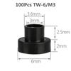 Screw Nylon Transistor Gasket The Step T-Type Plastic Washer