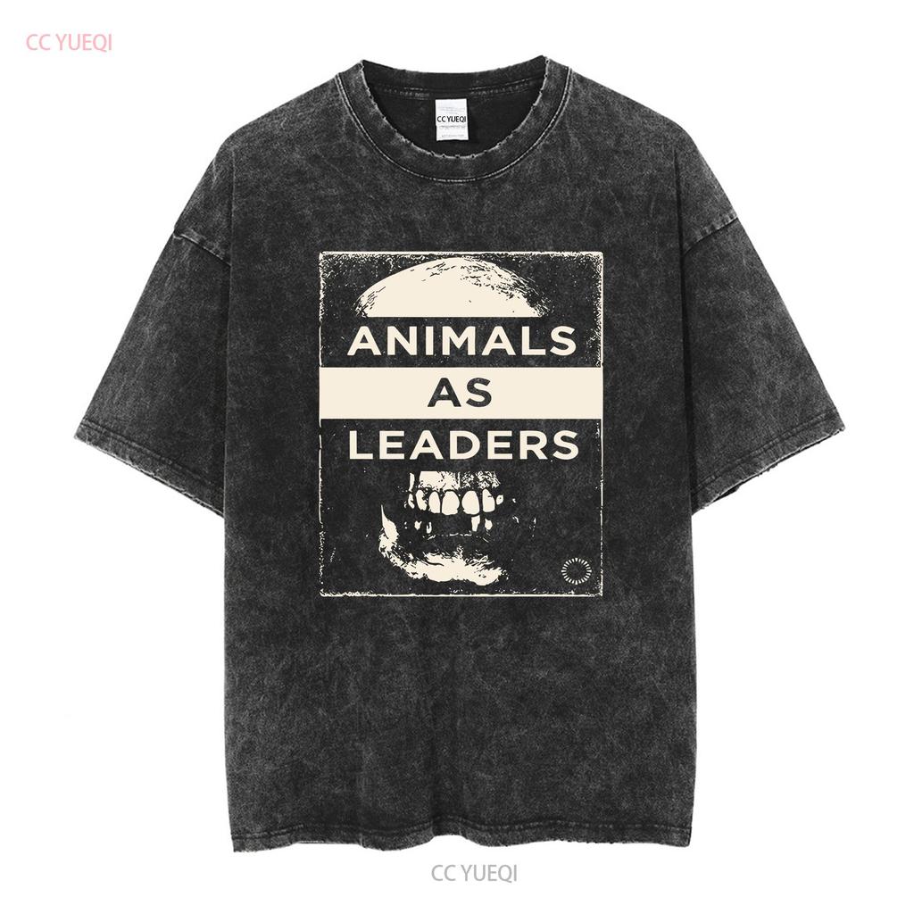 BEST TO BUY Dark Retro Animals As Leaders Essential Music S 5XL T Shirt Long or Short Sleeves Vintage Washed Casual Fashion