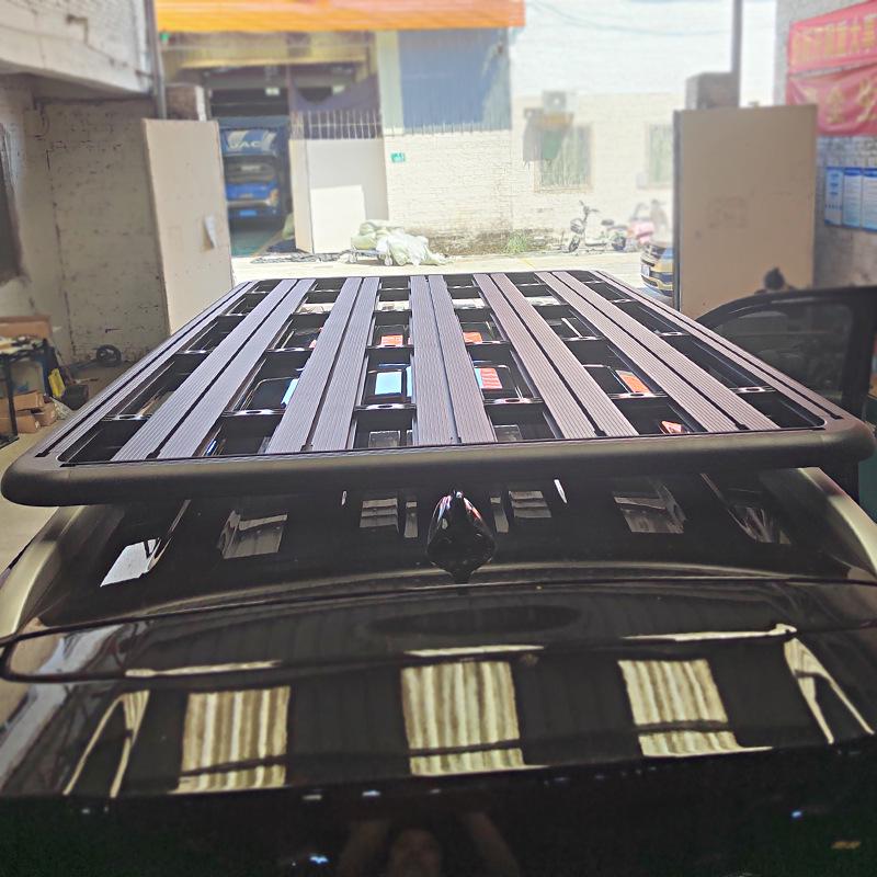 Toyota FJ120/150 LC200/250 Roof Rack Aluminum Alloy Luggage Basket