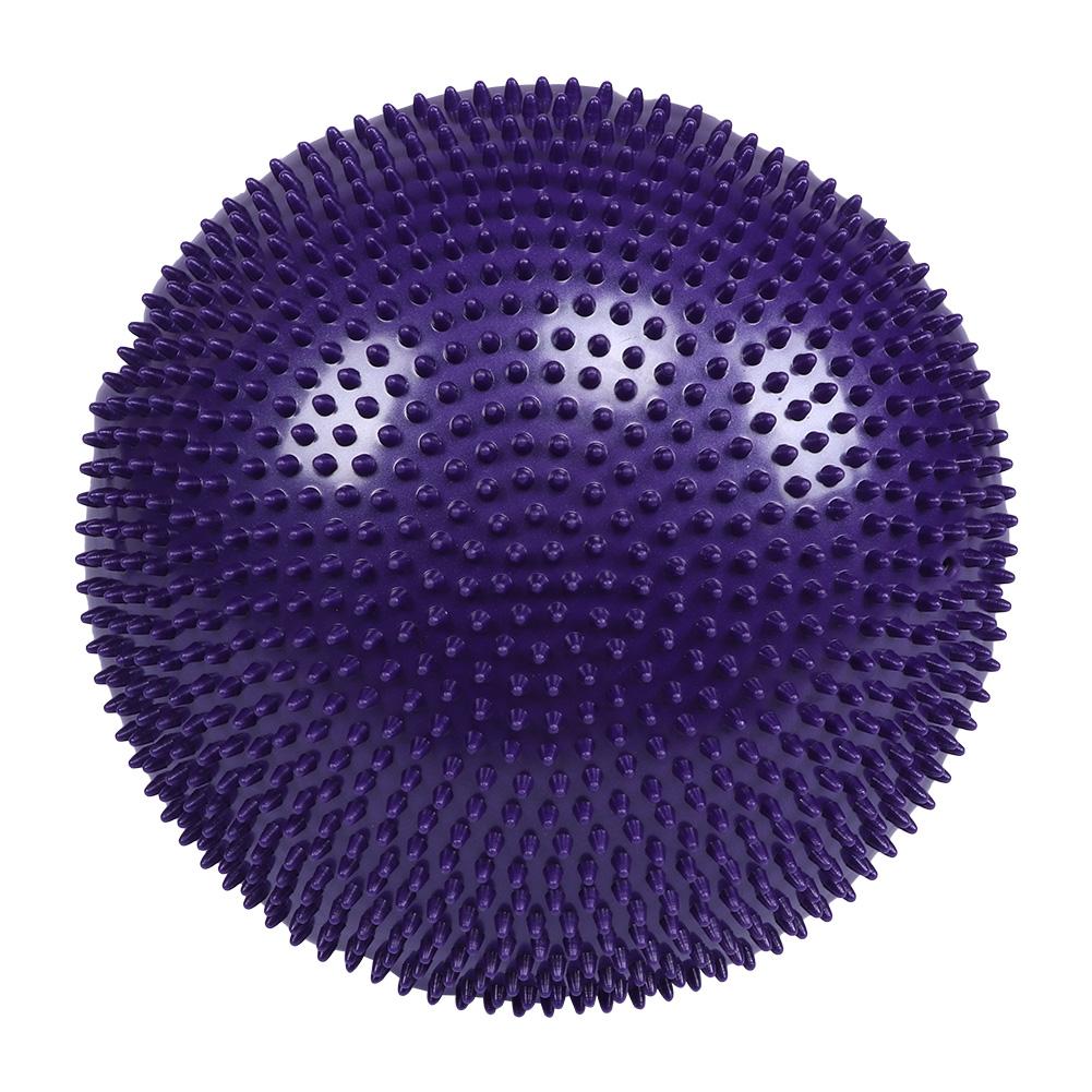 Purple Soft Yoga Balance Board Disc Gym Stability Air Cushion Massage Pad without Inflator Pump