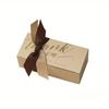 30pcs Wedding Party Favor Boxes Gift Box Treat Boxes with Ribbon Kraft Paper Thank You Box Gift Boxes for Wedding Bridal Shower Birthday Festivals